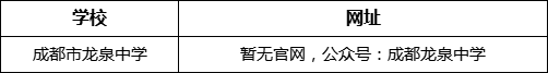 成都市龍泉中學(xué)網(wǎng)址是什么？