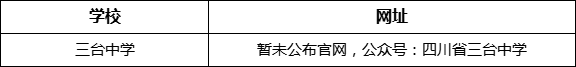 綿陽市三臺中學(xué)網(wǎng)址是什么？