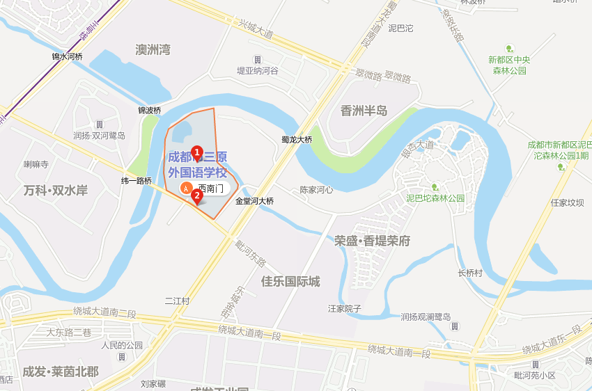 成都三原外國(guó)語學(xué)校地址在哪里？