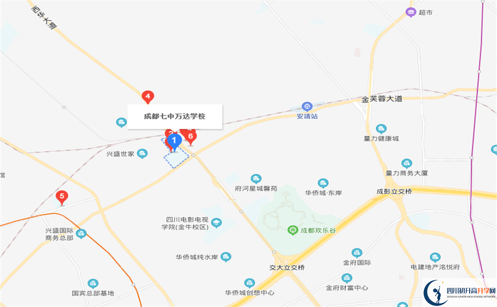 成都七中萬達校區(qū)地址在哪里？