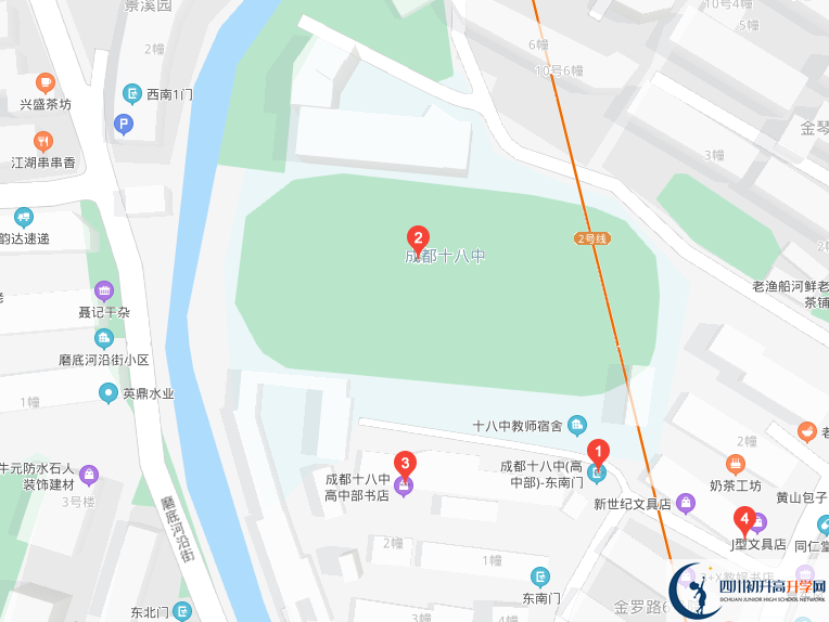 成都十八中學(xué)校地址在哪里？